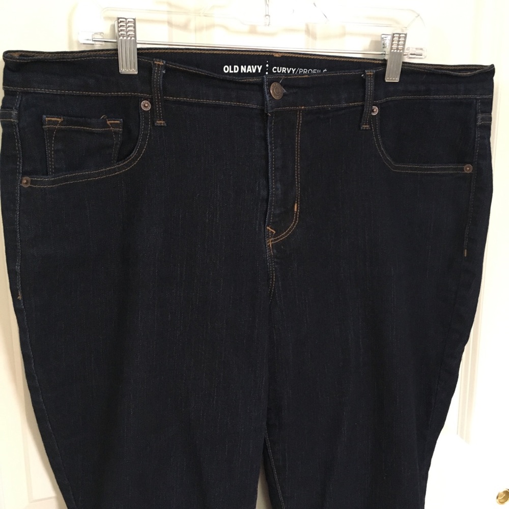 Old Navy Curvy Jeans in Dark Wash, size 16 short